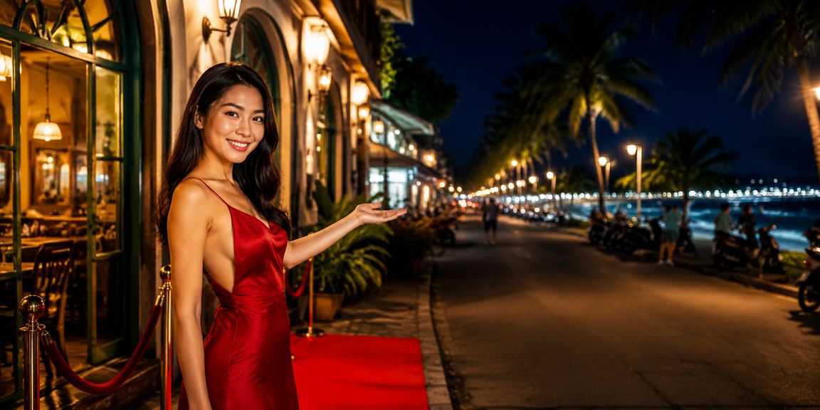 Khách hàng sử dụng ví MoMo để thanh toán trên nền tảng fuwa3e tại Mũi Né, Việt Nam